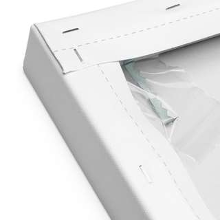 Eye of the Storm | Abstract Canvas Wall Art in Black – Ready to Hang – Framed or Unframed – Modern Home Décor