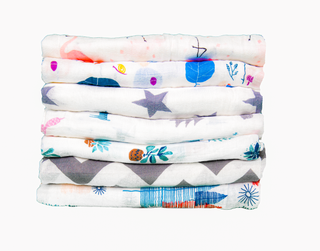 Bamboo cotton best sale muslin