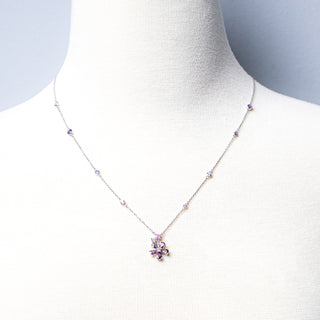 Amethyst Necklace - 16+4 inch