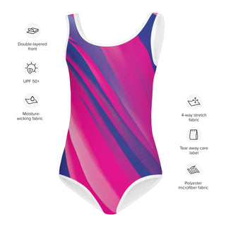 Hot Pink Kids Swimwear