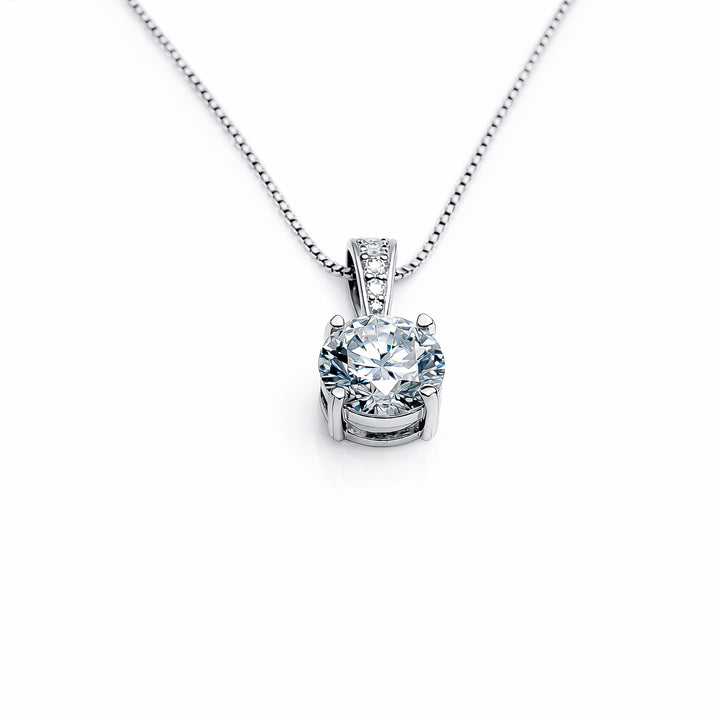 3.35ct Moissanite Necklace