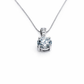 3.35 ct Women's Moissanite Necklace Pendant