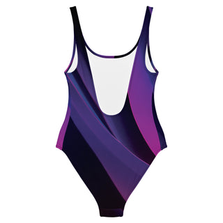 Women's Colorful Sporty One-Piece Swimsuit