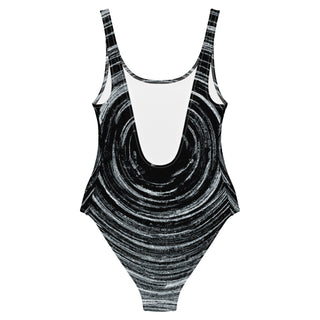 Women's One-Piece Swimsuit with Starry-Night