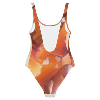 Women's One-Piece Swimwear with  Elemental Tropics