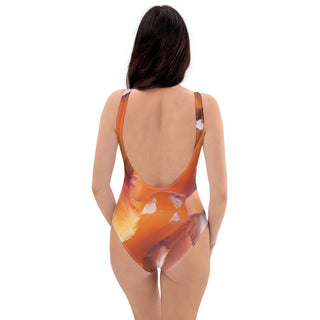 Women's One-Piece Swimwear with  Elemental Tropics