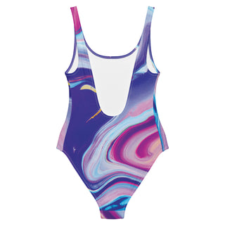 Pop Art Inspired One-Piece Swimwear