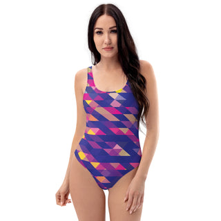 Vibrant Multicolor One-Piece Swimsuit for Women