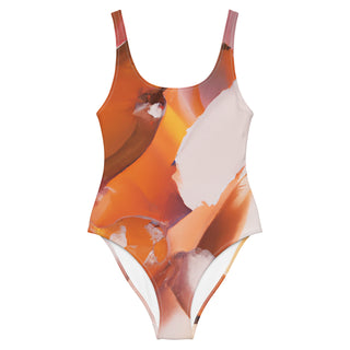 Women's One-Piece Swimwear with  Elemental Tropics