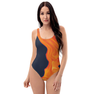 Colorful Kaleidoscope One-Piece Swimsuit