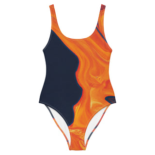 Colorful Kaleidoscope One-Piece Swimsuit