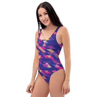 Vibrant Multicolor One-Piece Swimsuit for Women