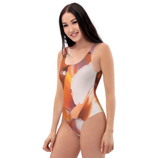 Women's One-Piece Swimwear with  Elemental Tropics