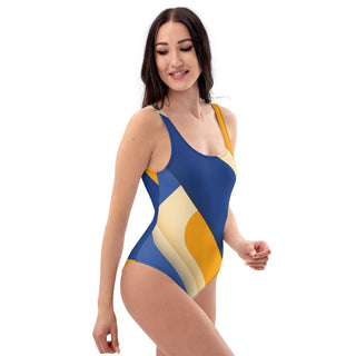 Stylish Ombre One-Piece Women's Swimwear