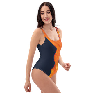 Colorful Kaleidoscope One-Piece Swimsuit